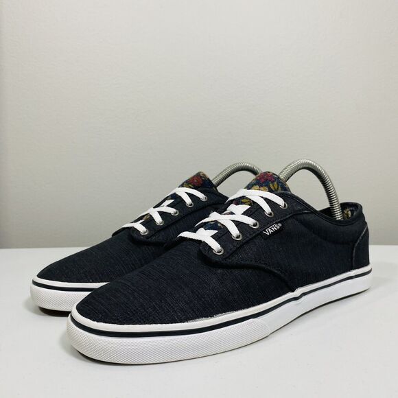 VANS "Off the Wall" TC9R Women's Canvas Classic Padded Skate Sneaker Shoes 8.5 - Picture 1 of 12